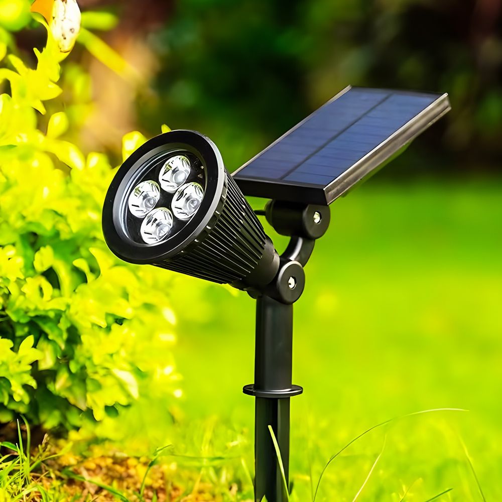 Superhelle LED Solarlampe Bodeneinbaustrahler mit Dämmerungssensor, Solar Bodenleuchte, Bodenlampe, Außen, Kaltweiß, 20W, Retoo