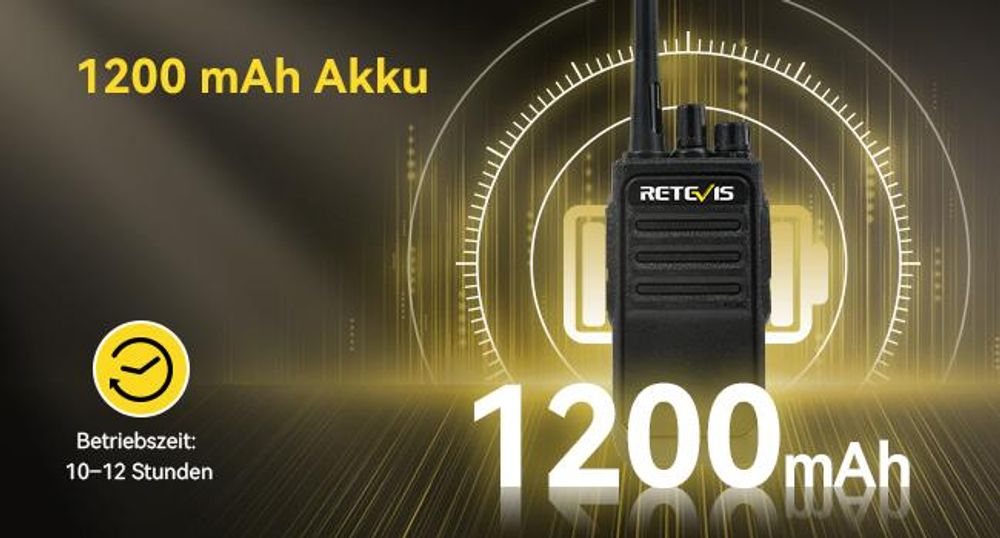 Retevis RT617 Funkgeräte Set, 6 Wege Lade Walkie Talkie, Herausnehmbarer Steckplatz, Ladekontrollleuchte, VOX, PMR Walki Talki für Kirche, Hersteller
