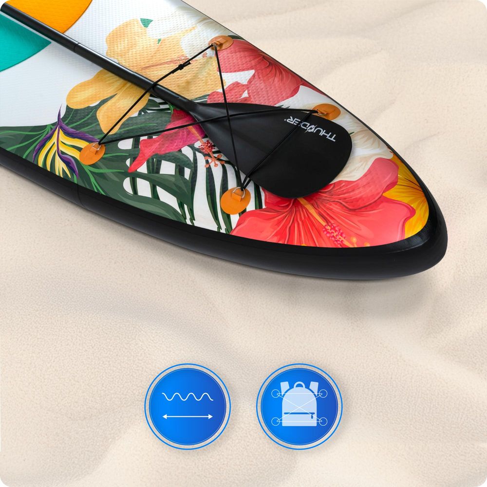 Thunder Nox 320 Stand Up Paddle Board 320 x 75 x 15 cm Orange Weiß 150 kg