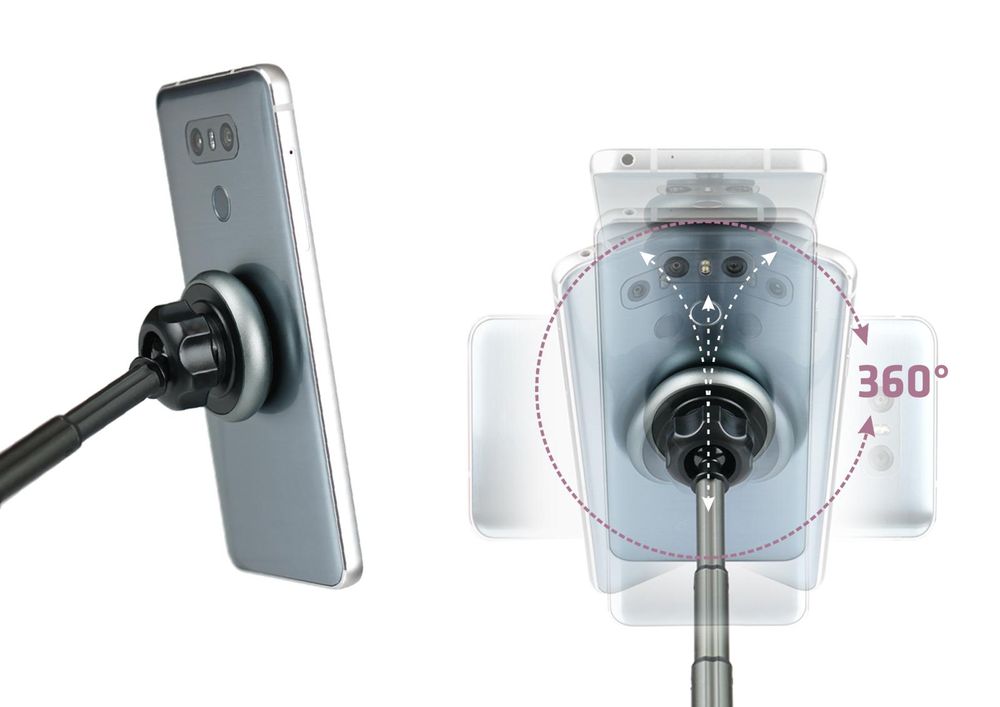 Verstellbare Smartphone-Halterung mit faltbarem Design
