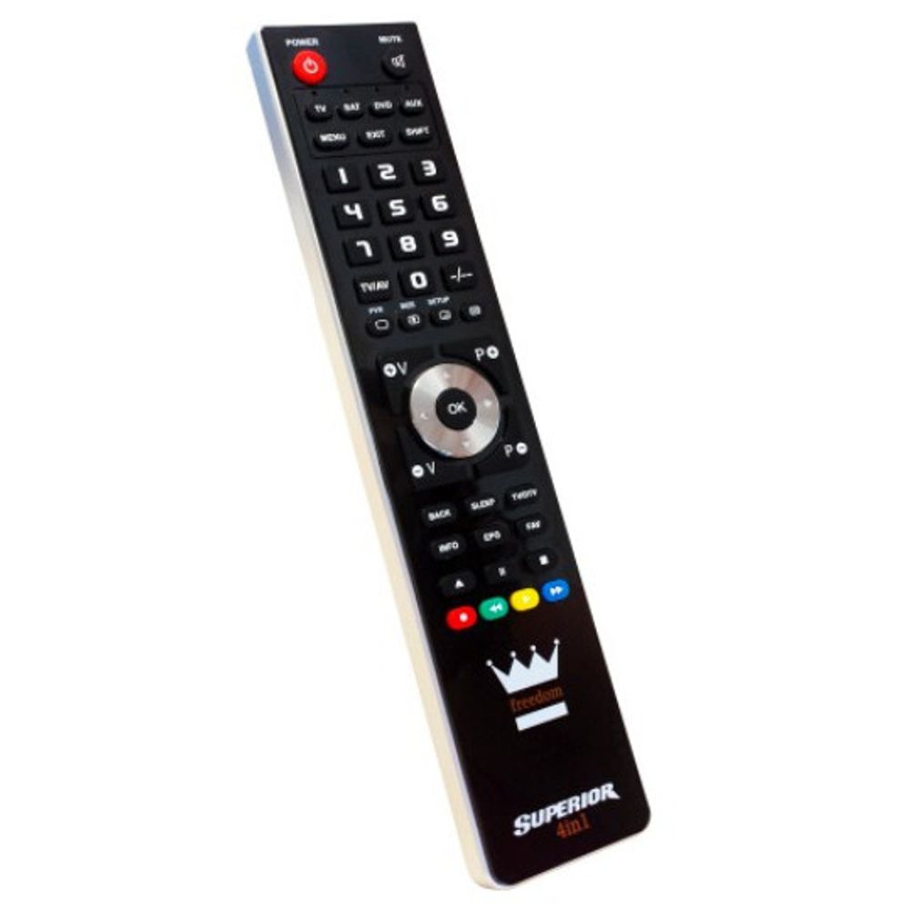 Superior Electronics Freedom Remote Control - universelle programmierbare Fernbedienung Black, SUPTUB003