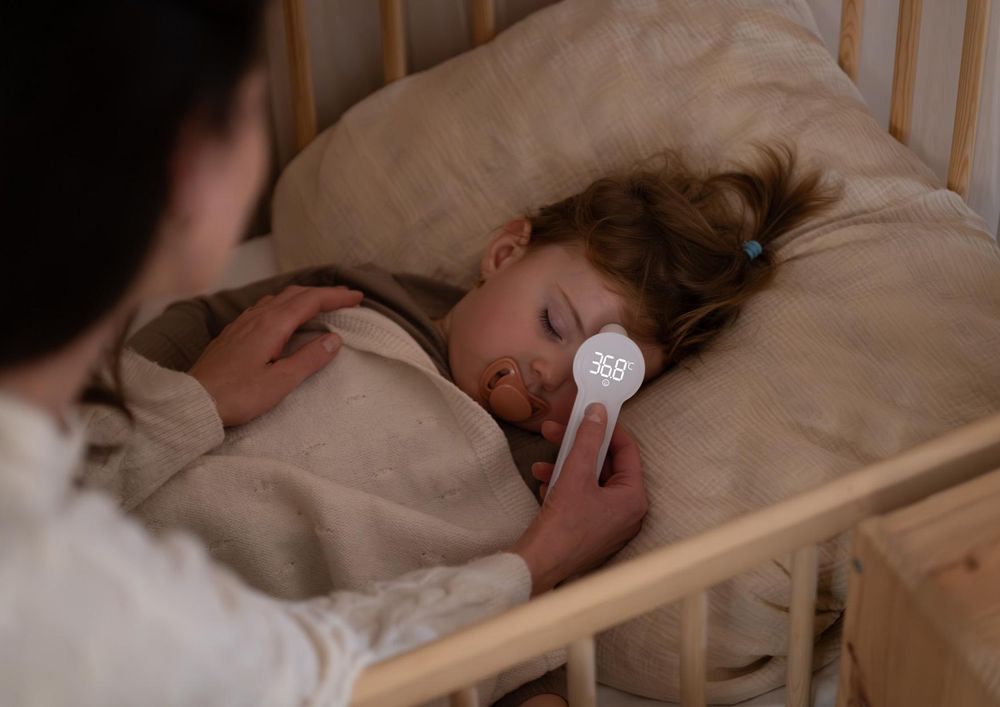 Professionelles Fieberthermometer für die ganze Familie