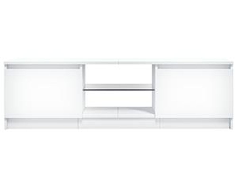 Mobile TV con luci LED bianco 120x30x35,5 cm