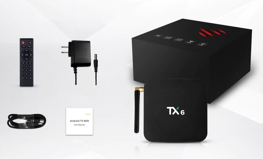TV Box MediaPlayer 4/32 GB Fernbedienung HD Streaming Smart Media Player 1080P HDR Chromecast Smart TV Box Android WIFI Quad Core Retoo