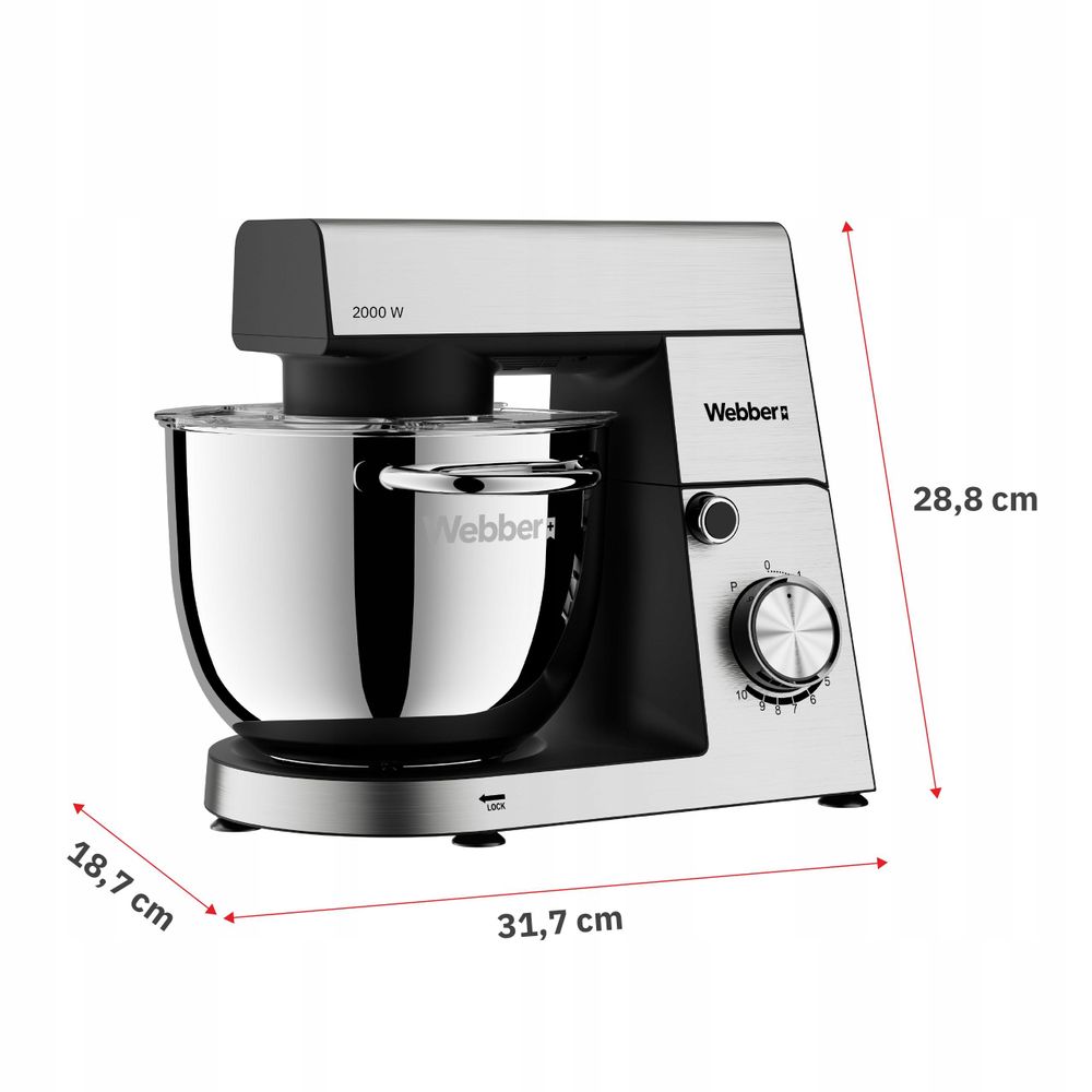 Technische Daten und Sicherheitsfunktionen des Webber SM16