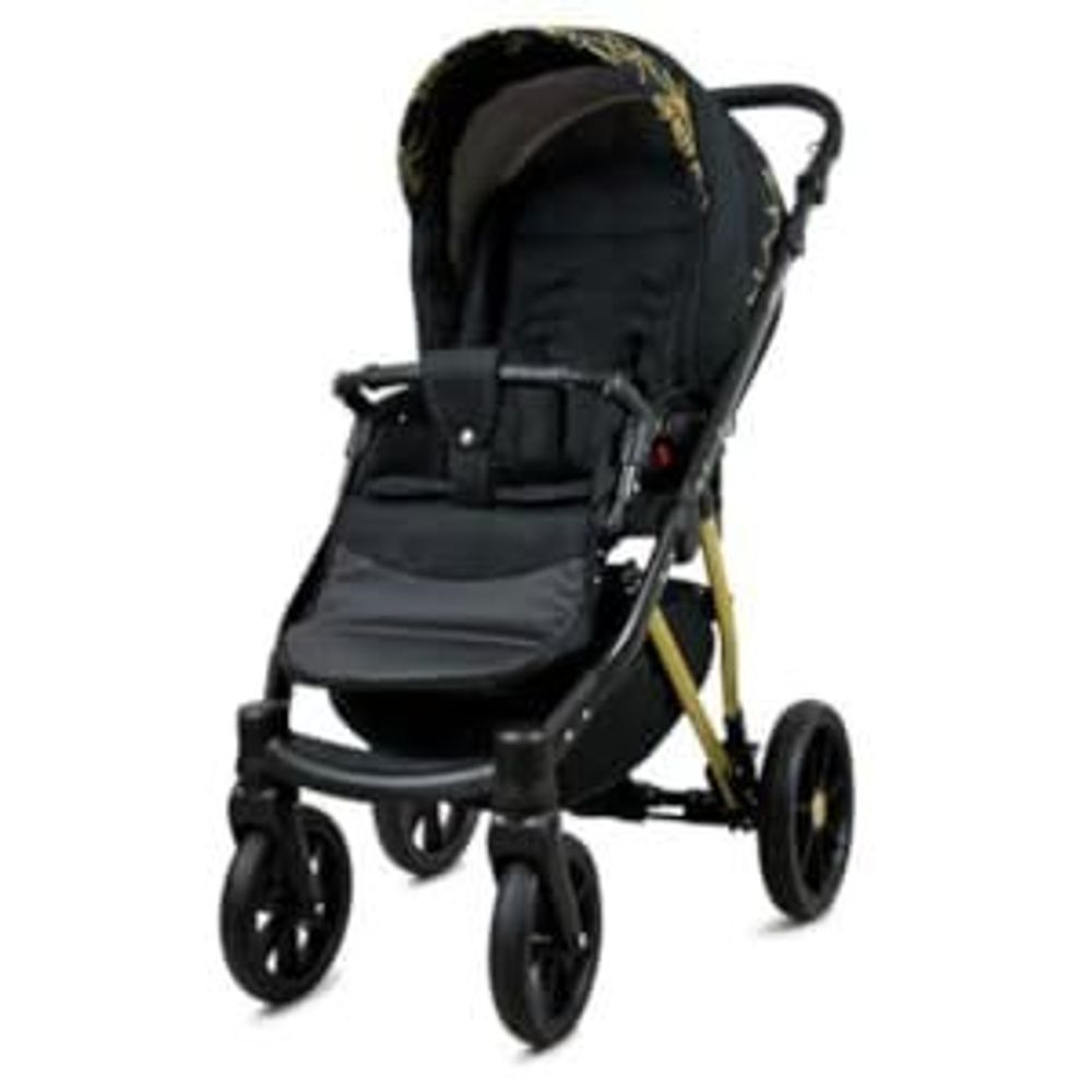 BabyLux® Marlux Magnetic | 2in1 Kinderwagen Set | Small Rosess Of Pink | Kombikinderwagen | Kind