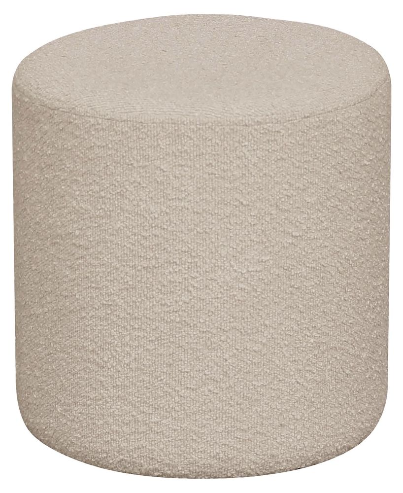 Ejby Pouf von House Nordic – Polsterhocker in Beige mit leichtem, flexiblem Design