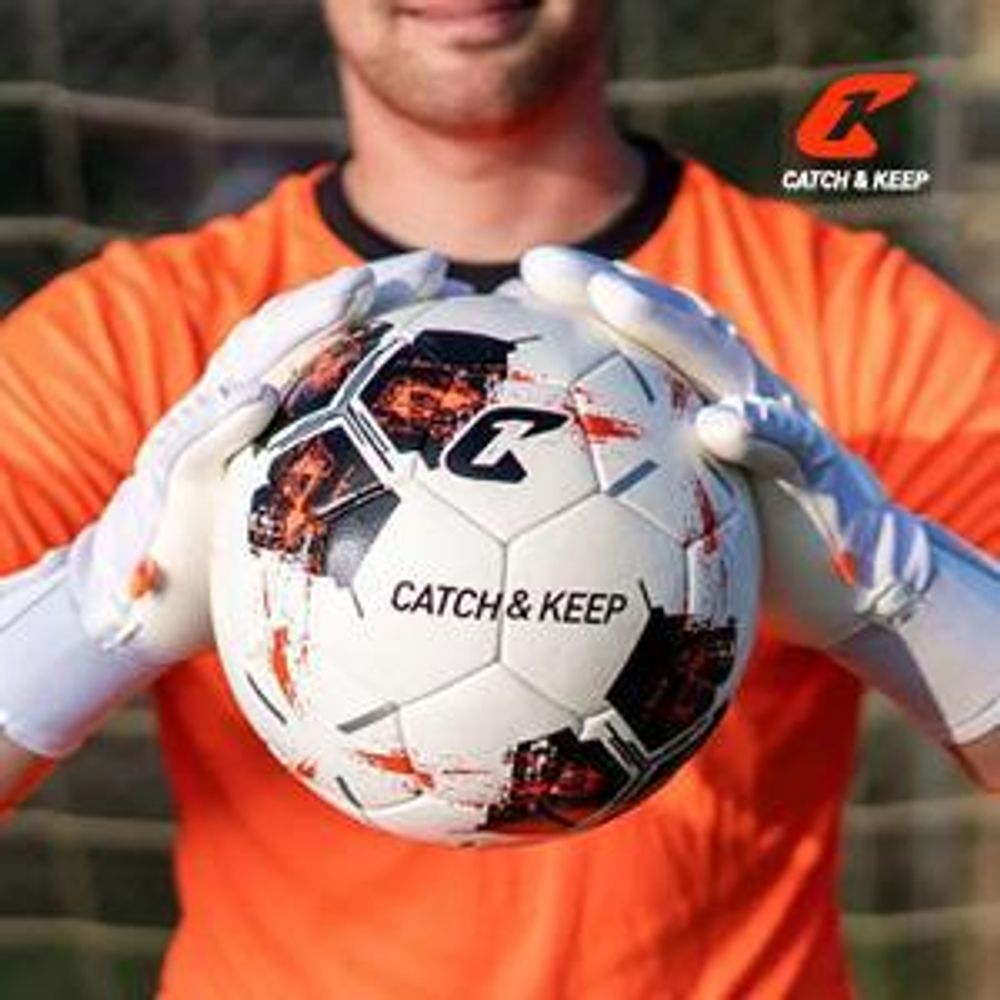 CATCH & KEEP Pro 3.0 torwarthandschuhe kinder - kinder torwarthandschuhe mit Fingerschutz&Griff für festen|torwarthandschuhe junior in Größen 3 bis 7