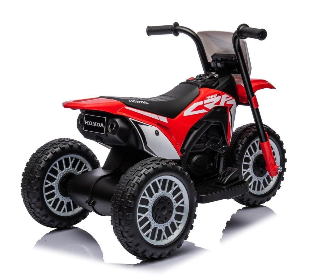 SUN BABY Elektro Motorrad, ergonomischer Sitz, Rückansicht