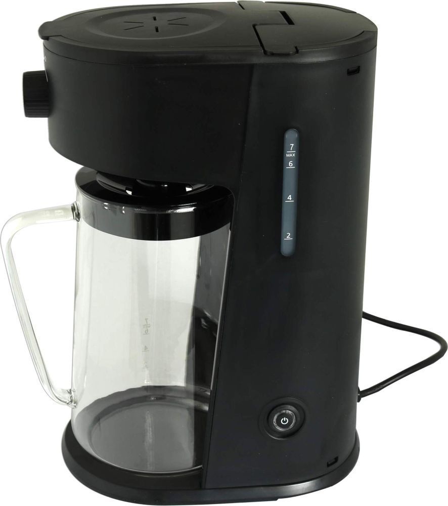 Nedis KAICM200FBK, Filterkaffeemaschine, 2,5 l, Gemahlener Kaffee, 750 W, Schwarz