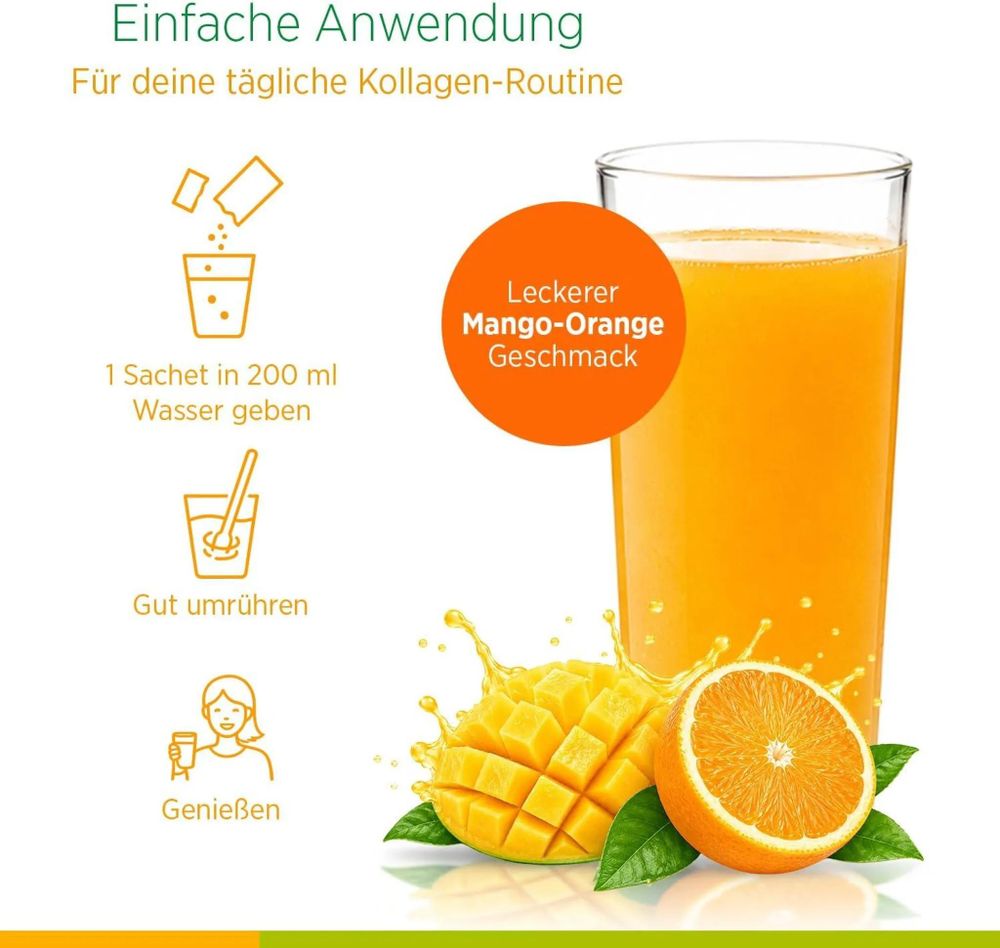 Zubereitung von Collagen Powder Blend in drei einfachen Schritten