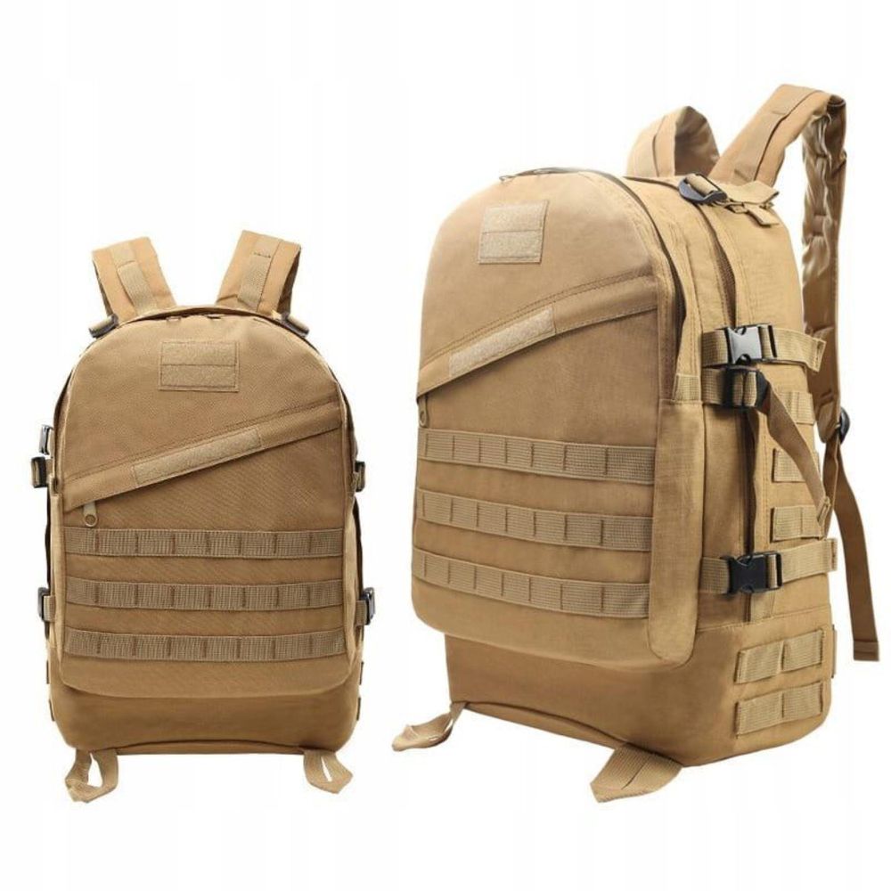 Rucksack - Wanderrucksack - Militärrucksack - Taktischer Rucksack - Khaki - 40 l - Unisex - Wasserdicht