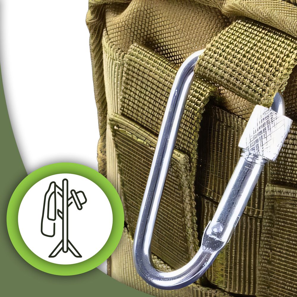 Bauchtasche, Gürteltasche, Hüfttasche | Damen Tasche | Herren Waistpack | Wasserabweisend | Taktisch, Sport, Outdoor, Reise | 2 Fächer, Grün | Retoo