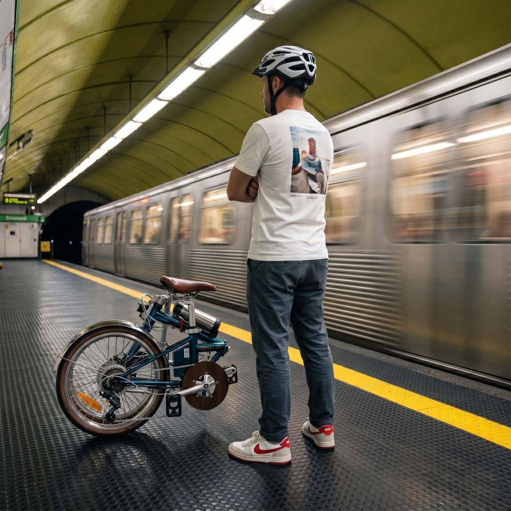 Maxtron Smart 20 Klapp-E-Bike, Elektrofahrrad 20 Zoll City, 187,2 Wh Akku, 40km Heckmotor, IPX5, 25 km/h, Damen Herren