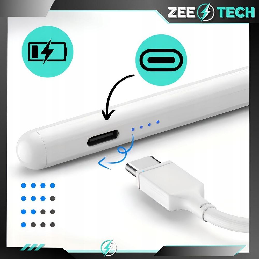 Universeller Stylus Stift Für Telefon Tablet Bildschirm Pencil Pen 4 Spitzen
