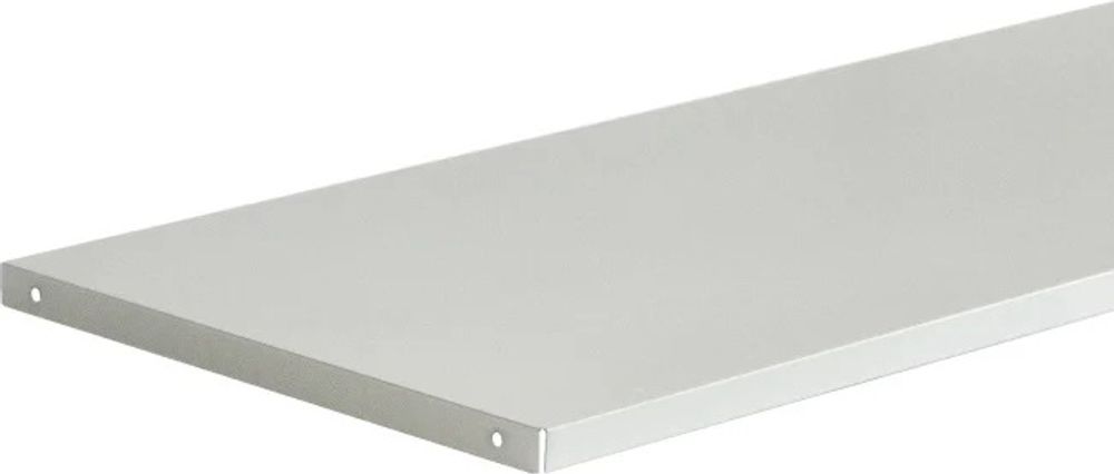 Einlegeboden Fachboden für Aktenschrank Metallschrank Metall Pulverbeschichtet 2 cm x 89,8 cm x 36 cm (HxBxT) Farbe: Grau