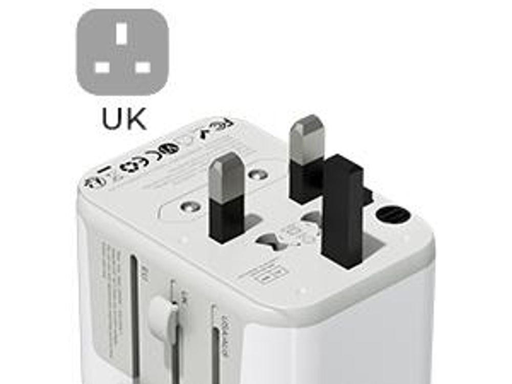 TESSAN Reiseadapter Weltweit mit 2 USB A 3 USB C Internationaler Steckdosenadapter