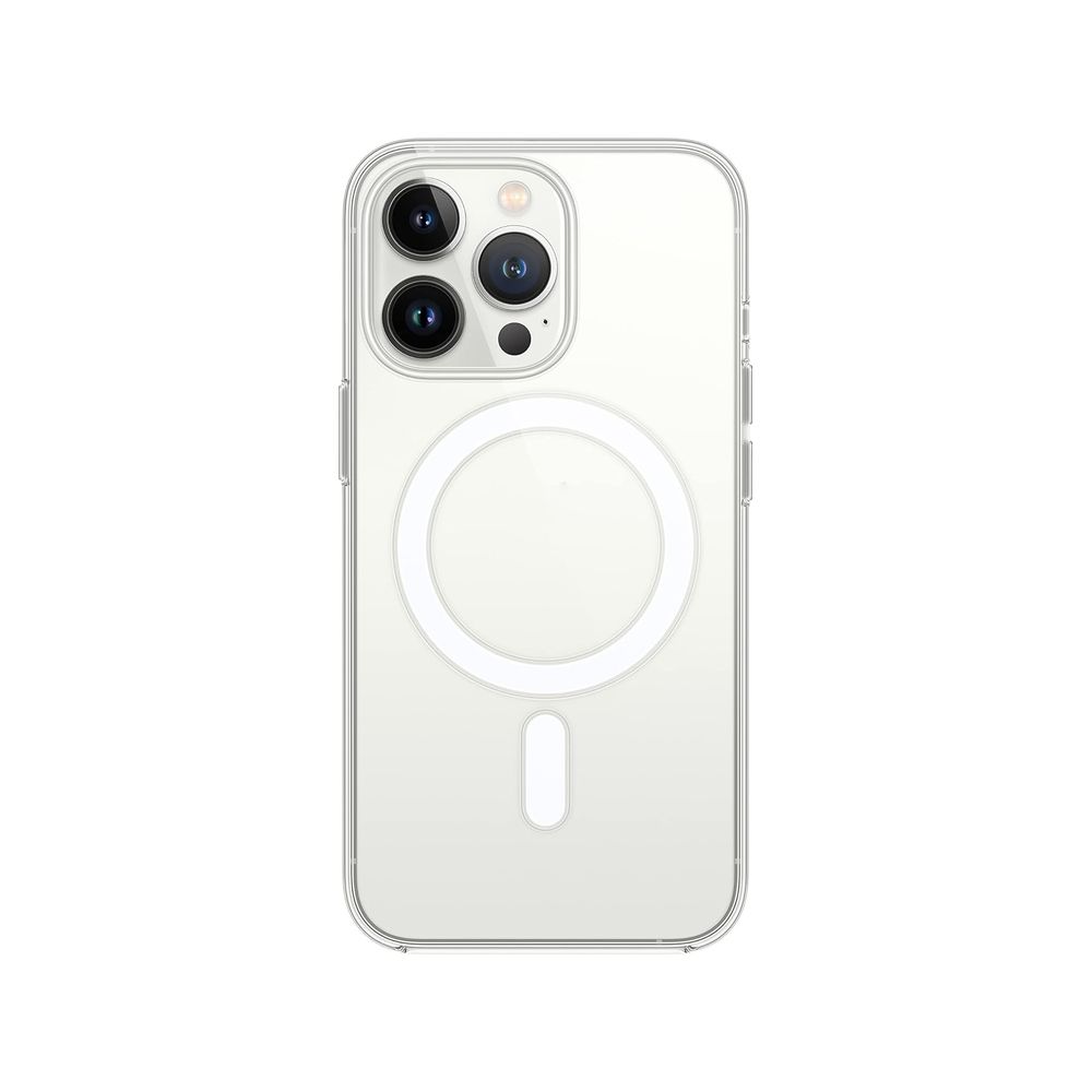 Handyhülle Schutzhülle für Apple iPhone 13 Pro Hülle kompatibel mit MagSafe Transparent Silikon Case