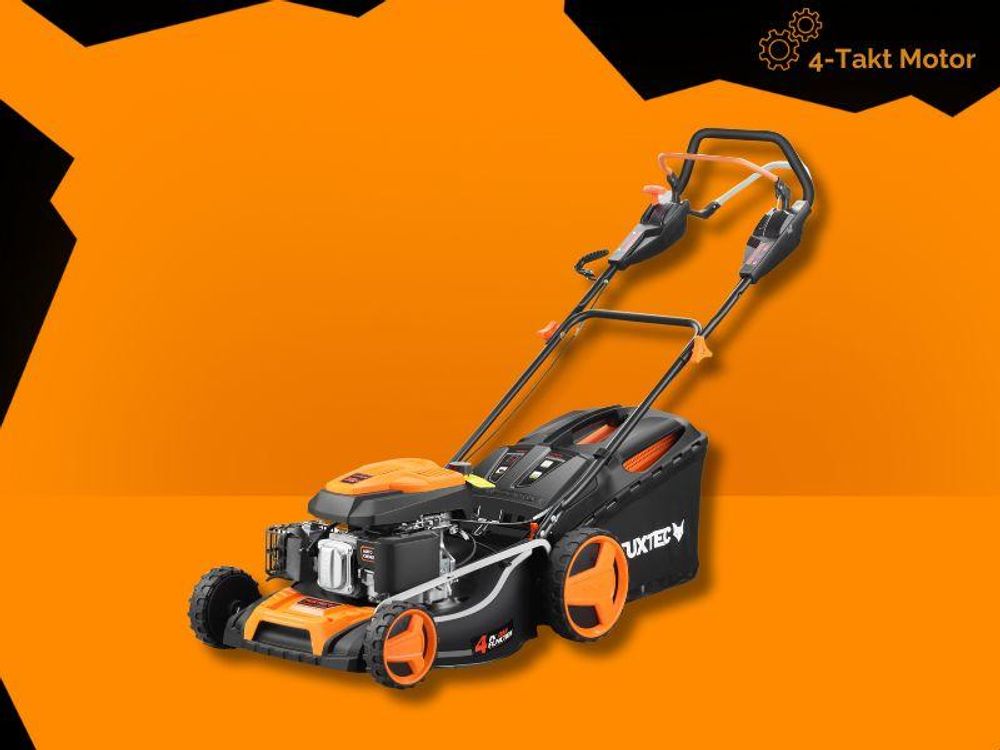 FUXTEC FX-RM5196PROSL, Rasenmäher mit Radantrieb, 50,1 cm, 2,5 cm, 7,5 cm, 1001 m², Rotorblätter