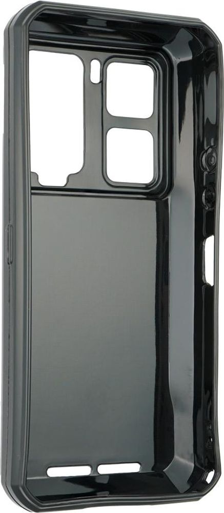 caseroxx Schutz-Hülle TPU-Hülle kompatibel mit Oukitel WP300 Pro, Gummi Handy Tasche schwarz  – Detailansicht