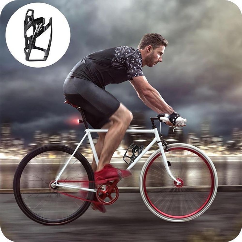 MUNDO® Flaschenhalter Fahrrad Getränkehalter Trinkflaschenhalter Renrad