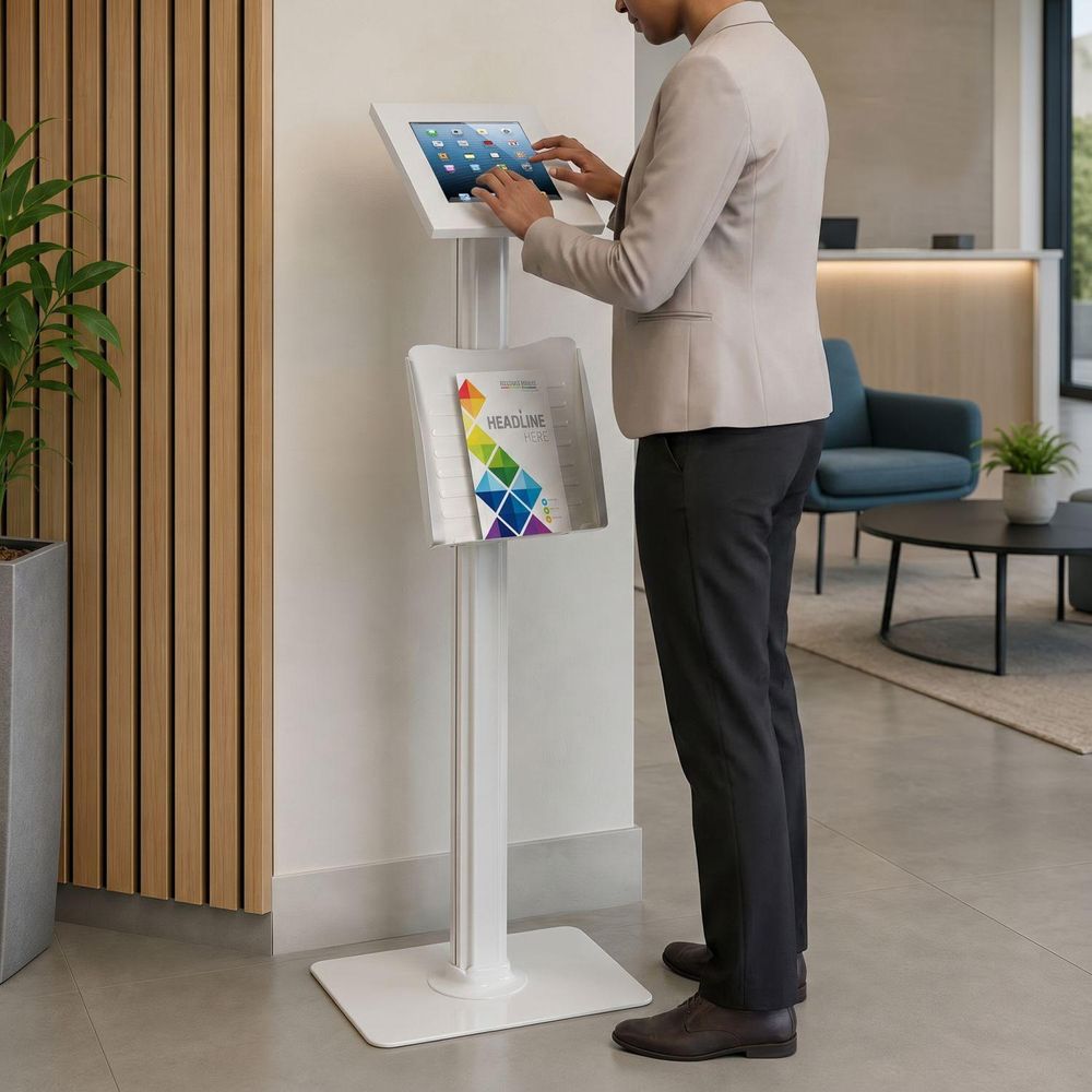 Universal Tablet Bodenständer Ständer Halter Schüssel Anti-Diebstahl