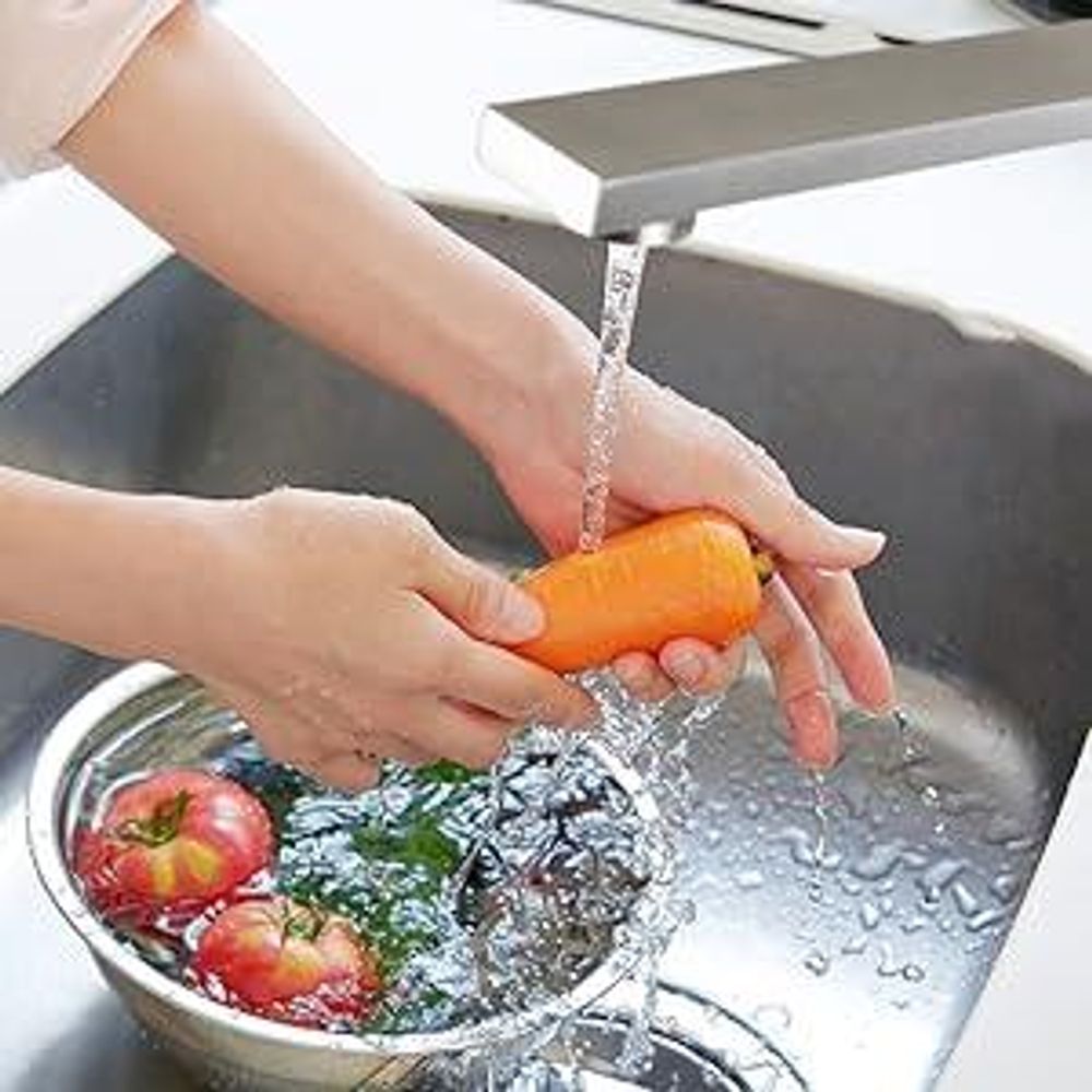 ZMH Wasserhahn Küche Küchenarmatur Hochdruck - Armatur Edelstahl Mischbatterie 360°Schwenkbar Spültischarmatur Küchenwasserhahn einhebelmischer spülarmaturen - Gebürsteter Nickel