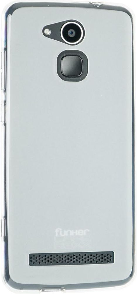 caseroxx Schutz-Hülle TPU-Hülle kompatibel mit Olympia Neo / Neo+, Gummi Handy Tasche weiß-transparent – Frontalansicht