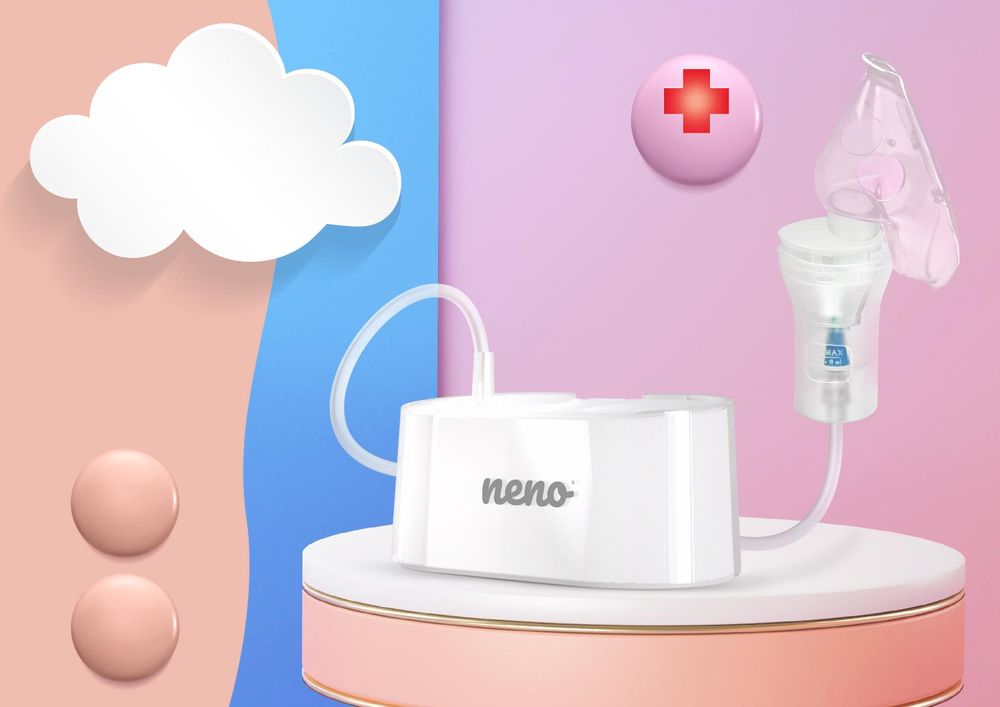 Neno Sano Kompressor-Inhalator – Effektive Inhalation für die ganze Familie