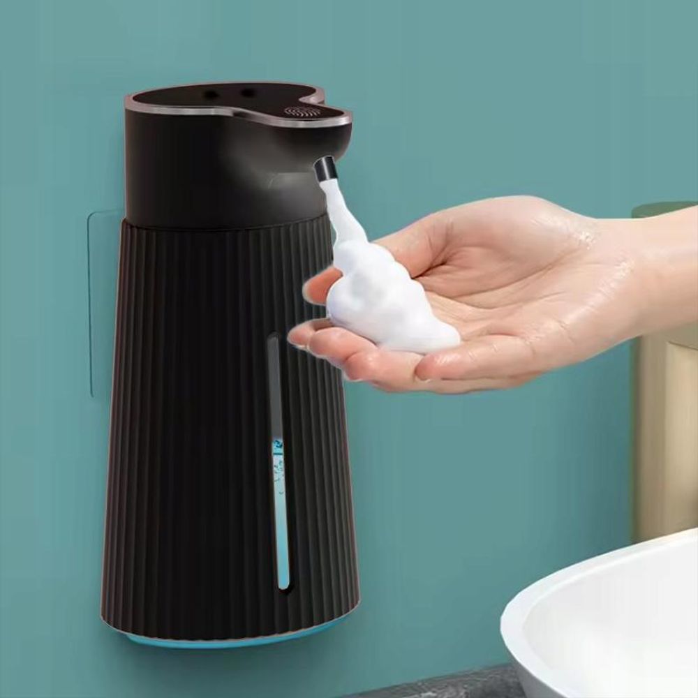 Bezdotykowy Dozownik Mydła Płynu 400ml Automatyczny Dyspenser Duży USB-C IR