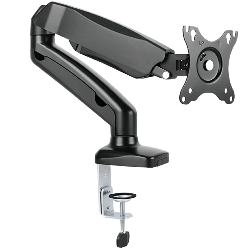 Monitorhalterung Monitor Halterung Schwenkarm Tisch Halter Bildschirm Ständer Schreibtischständer 17-27 Zoll 180° Drehungbar Max 9KG VESA 75/100 Retoo