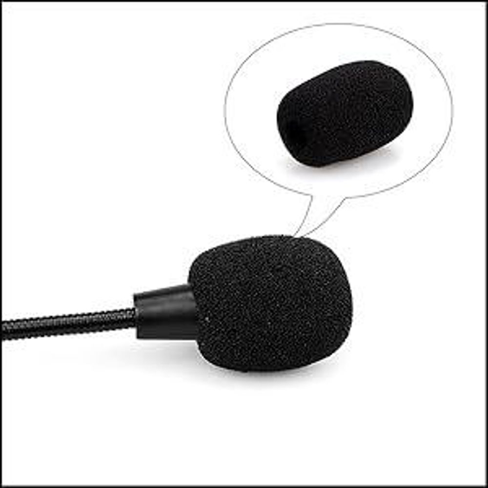 Retevis 2 Pin Funkgeräte Headset PTT Einstellbar mit Swivel Boom Lautsprecher Mikrofon Kopfhörer Kompatibel mit Walkie Talkie RT24 RT22 RT27 RT1 RT5 BF-88E BF-888S Kenwood (1 STK)