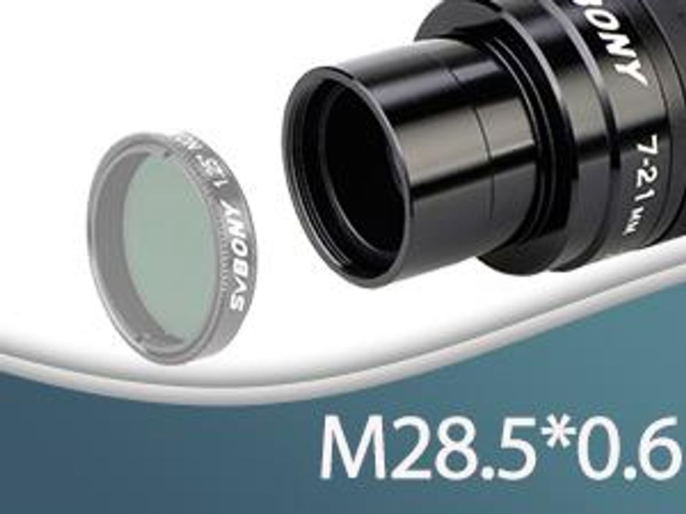 Svbony SV135 Teleskop Okulare Zoom, 1.25 Zoll 7-21mm Zoomokular mit FMC Green Film, Teleskopzubehör Planetenokular Anfänger für Planet Mond Astronomische Beobachtung