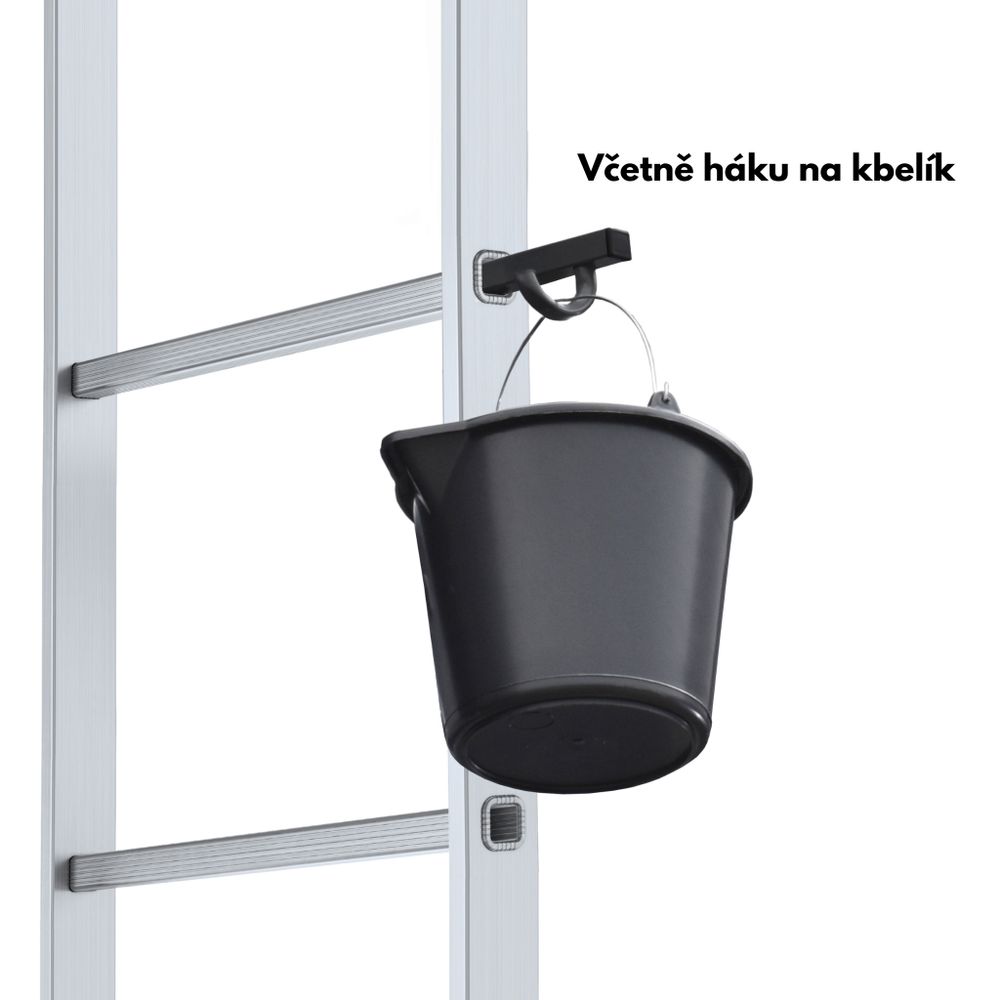 Drabest, žebřík, hliníkový žebřík, žebříky, střešní žebřík,  žebřík, jednoduchý žebřík