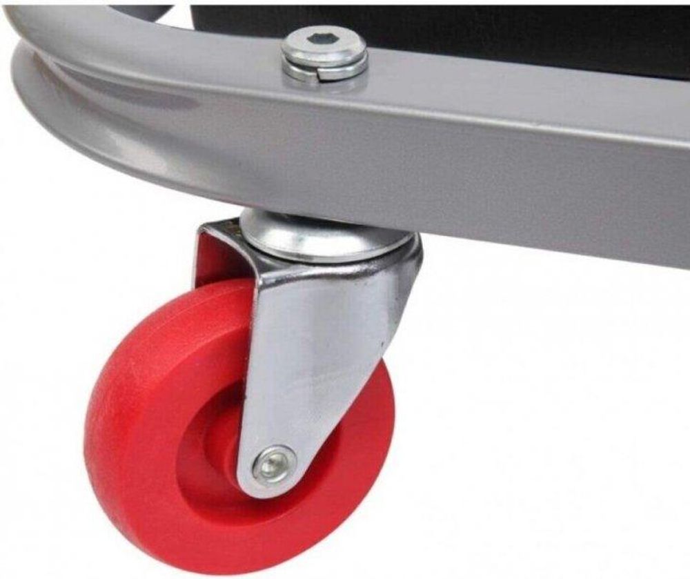 LUXTOM | Montagerollbrett, 150 kg Tragkraft, Rollbrett für Mechaniker, Werkstatt-Liegewagen, klappbare Liege für Kraftfahrzeuge