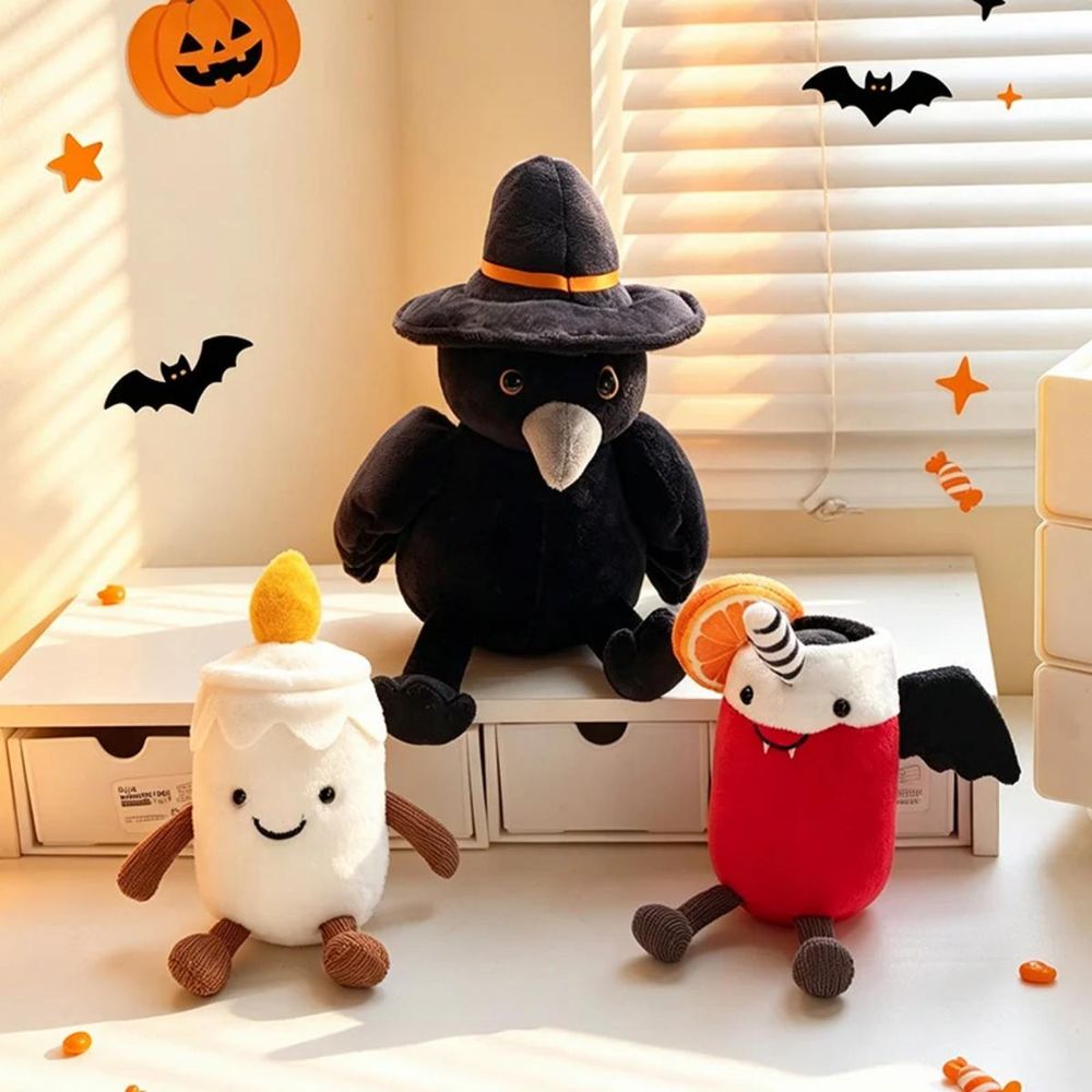 Die Krähe im Hexenhut – ein markantes Halloween-Motiv