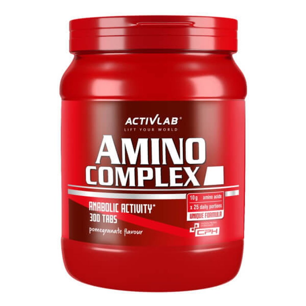 Amino Complex 300 tabletek, granat, BCAA, arginina, masa mięśniowa Activlab