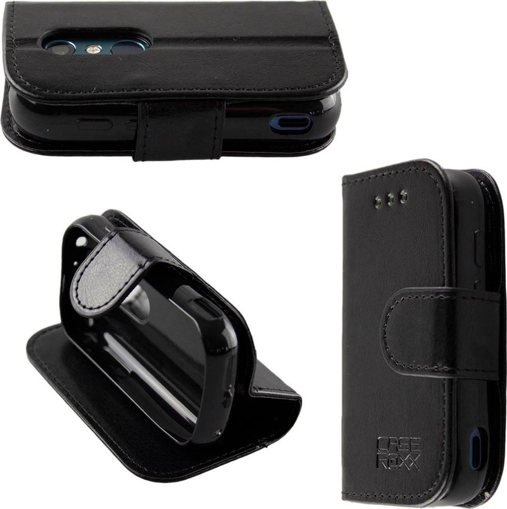 caseroxx Handy Hülle Tasche kompatibel mit Unihertz Jelly 2 Bookstyle-Case Wallet Case