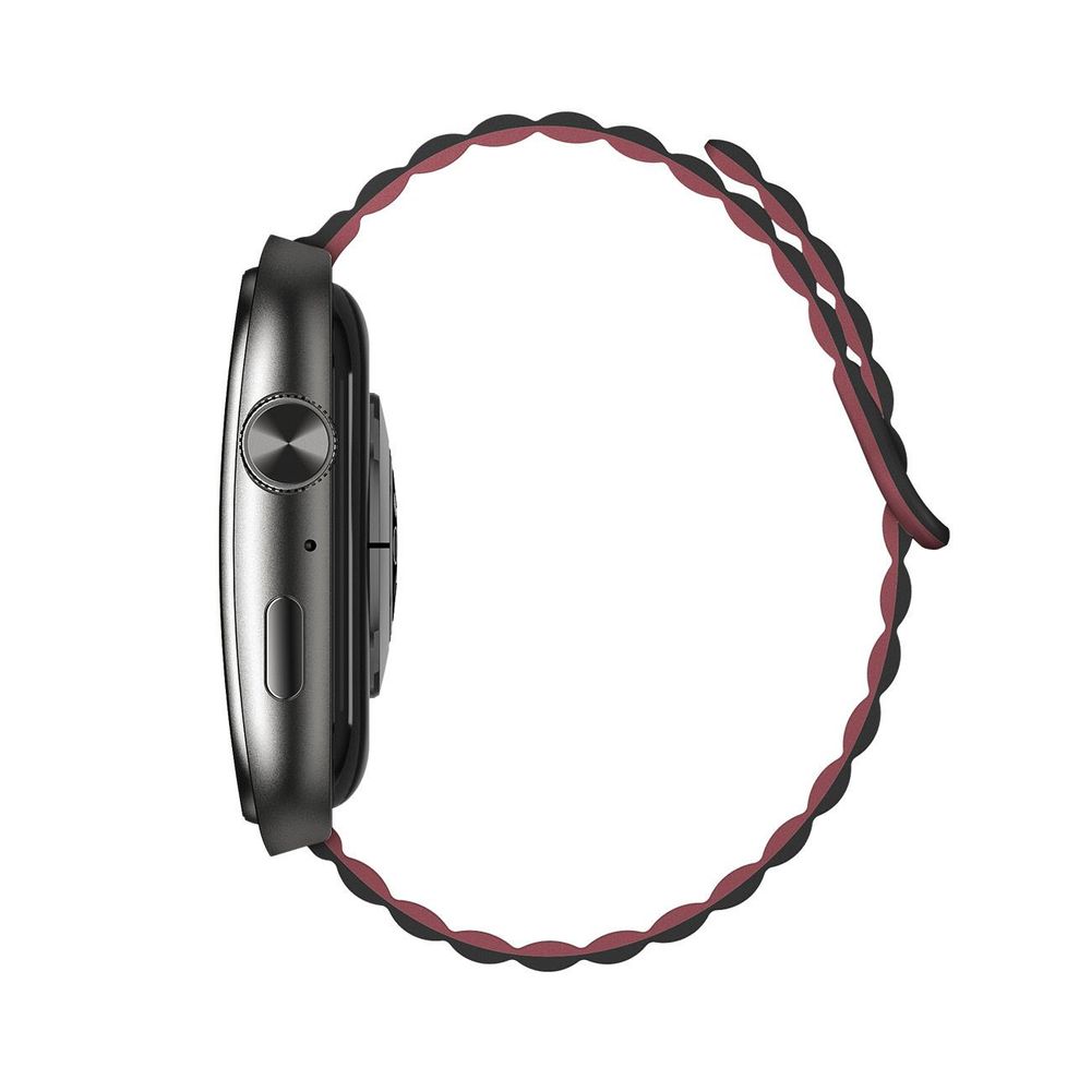 Forever, smartwatch de sport avec écran AMOLED 3D et appel Bluetooth Tiron, noir