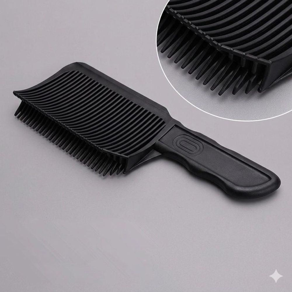 Peigne de coiffure professionnel pour dégradé fade V-shape, peigne barbier