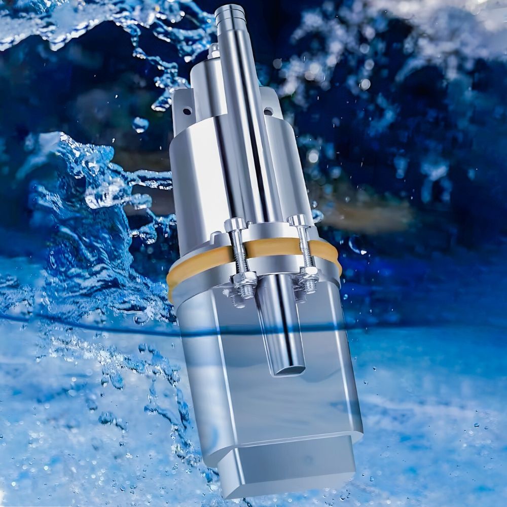 Tauchpumpe 1200 L/H Fördermenge Schmutzwassertauchpumpe Max 8m Förderhöhe Max Auswurfhöhe 60m für Schmutzwasser geeignet Retoo