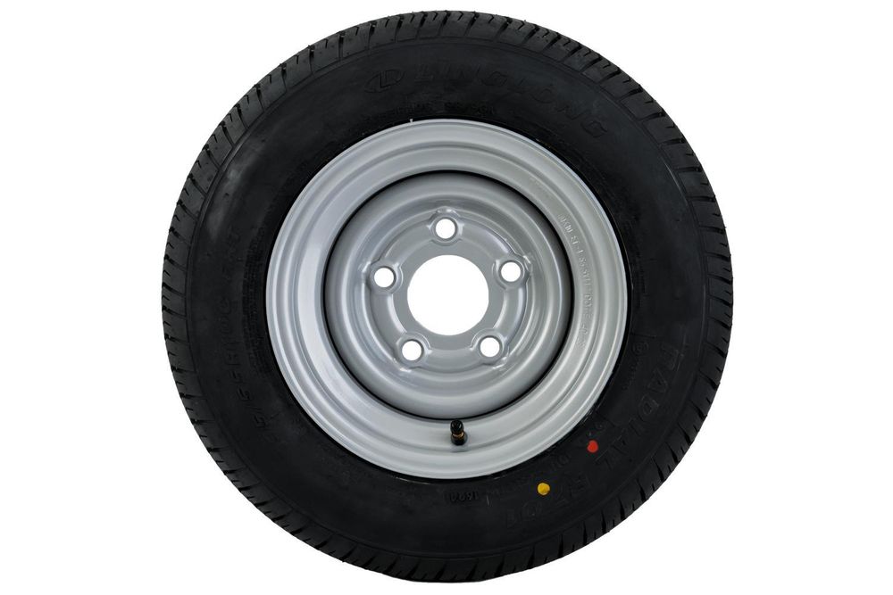 UNITRAILER Anhänger Komplettrad 195/55 R10C für schwere PKW-Anhänger