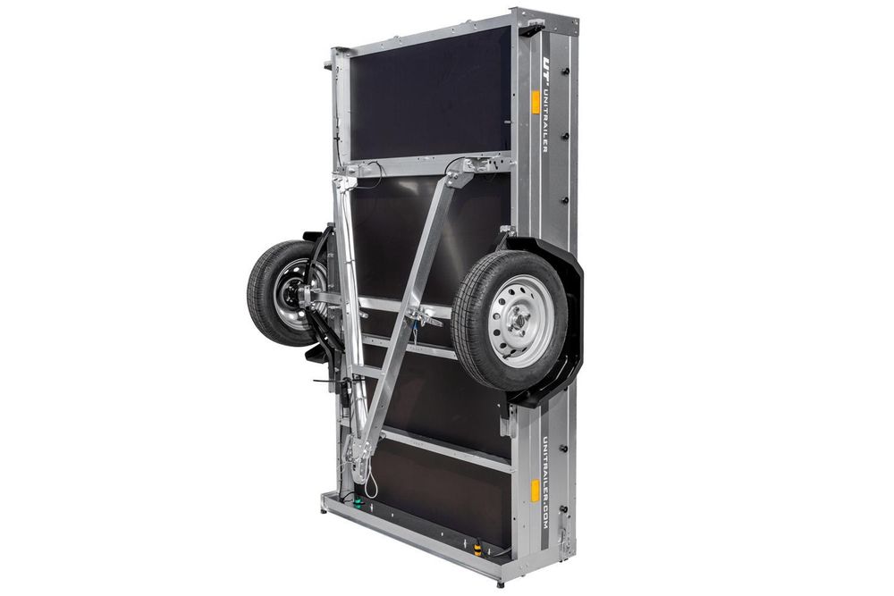 PKW-Anhänger mit Blattfedern 230x125 UNITRAILER GARDEN 230/R KIPP
