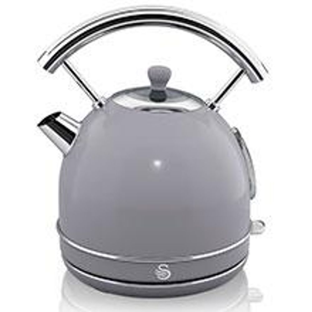 Swan Retro Elektrischer Wasserkocher 1,8 Liter, Vintage Design, Abschaltautomati