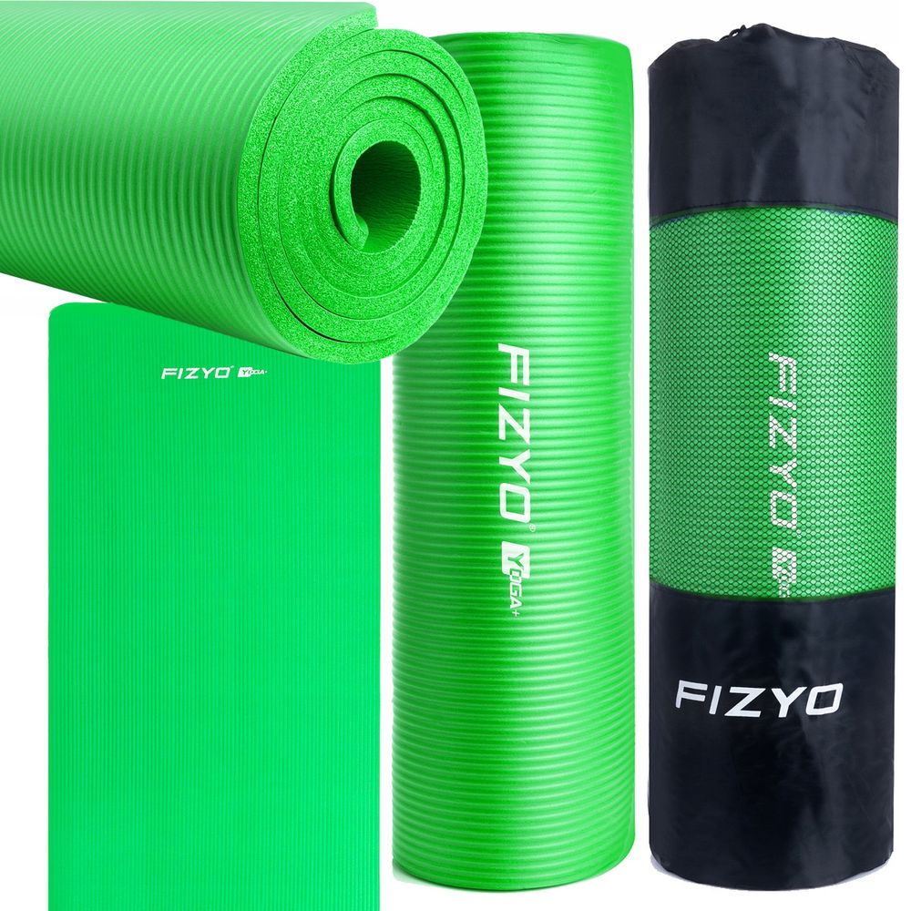 Produktbild der FIZYO NBR-Schaumstoff-Gymnastikmatte auf weißem Hintergrund