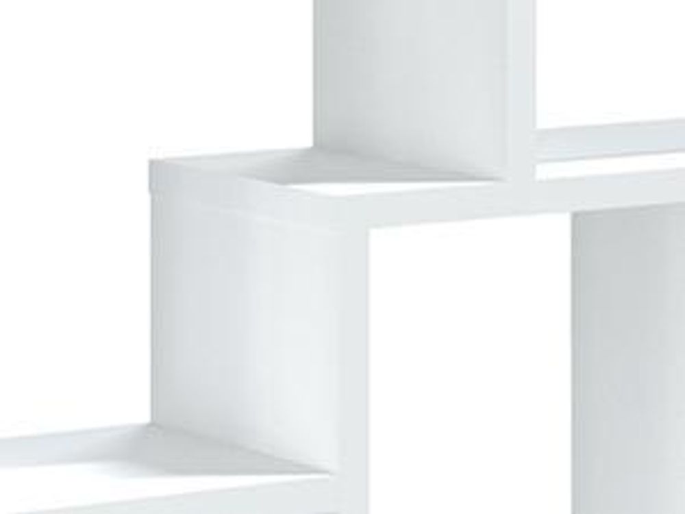 vidaXL Wandregal Weiß 85x16x52,5 cm Holzwerkstoff