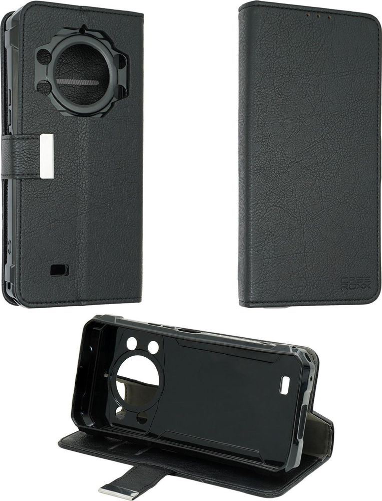 caseroxx Handy Hülle Tasche kompatibel mit Cubot KingKong 11 Bookstyle-Case Wallet Case