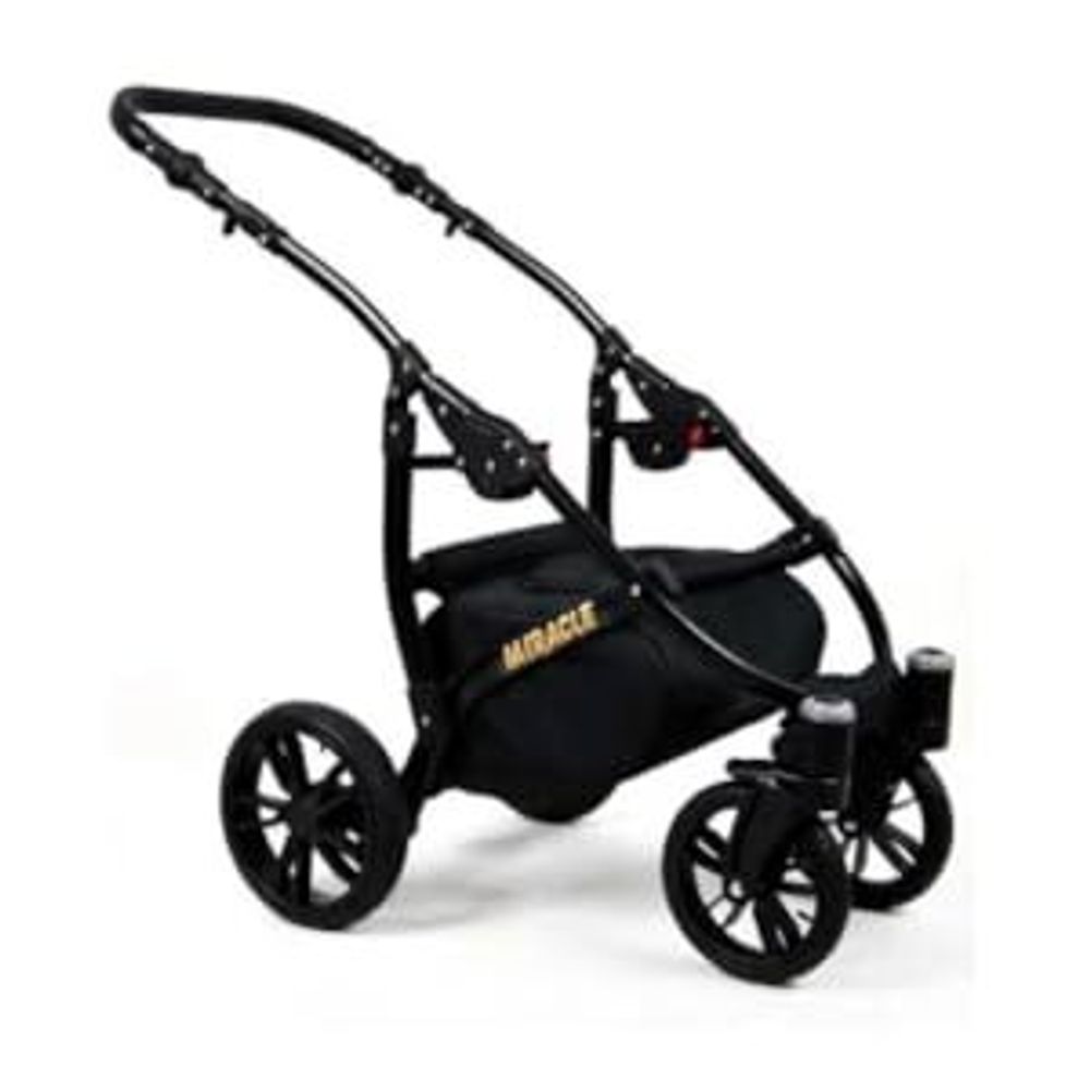 BabyLux® Gold Lux | 3in1 Kinderwagen Set | Onyx | Kombikinderwagen | Kinderwagenset | Buggy + Ba