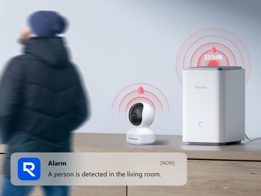 Reolink Home Hub Pro, Système de sécurité sans fil Wi-Fi 6, Gestion centralisée des données, Stockage local, 2TB HDD (jusqu'à 16TB), Max. 24 caméras