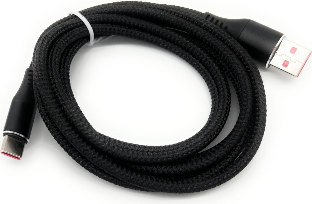 USB C Ladekabel Typ C auf USB C Datenkabel 0,5m 50cm Schnellladekabel Schwarz